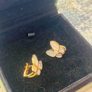 Van Cleef and Arpels Butterfly earrings